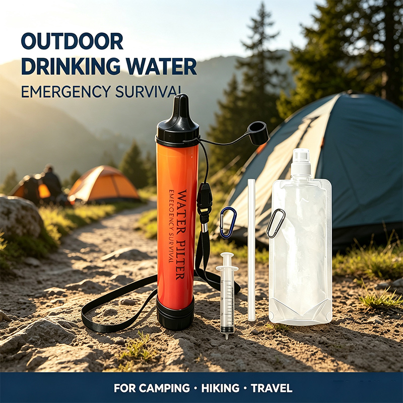 Outdoor Emergency Survival Wat - Outdoor Camping Water Filter ulasan dan harga