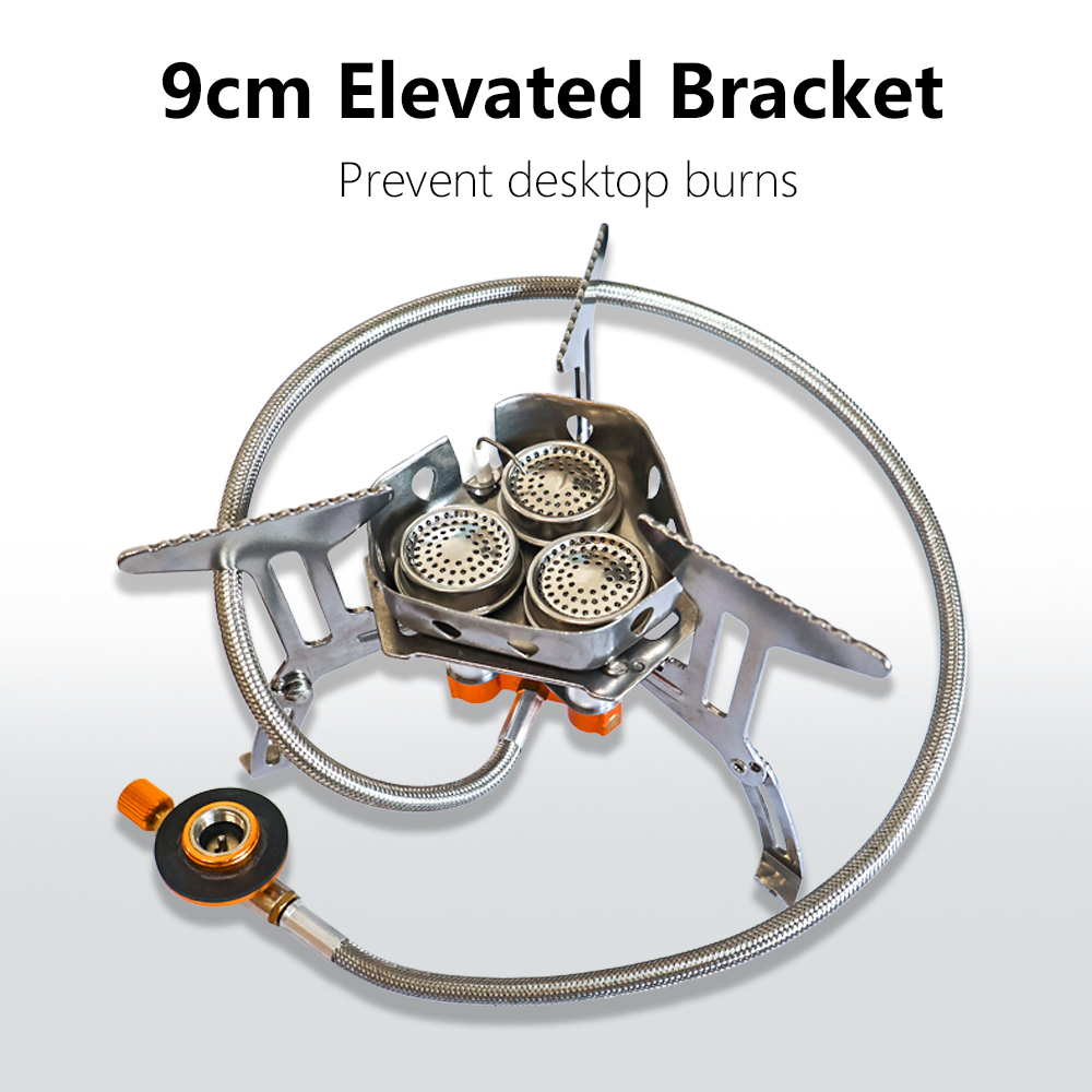 TARKA Camping Gas Stove 5800w  - Outdoor Camping Heater For Tent ulasan dan harga