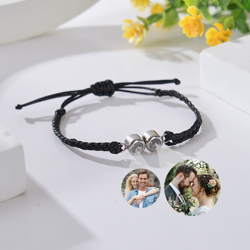 Custom Picture Bracelet Person - Paracord Bracelet ulasan dan harga