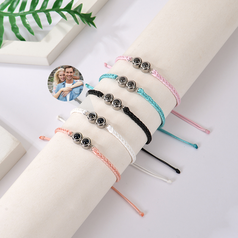 Custom Picture Bracelet Person - Paracord Bracelet ulasan dan harga