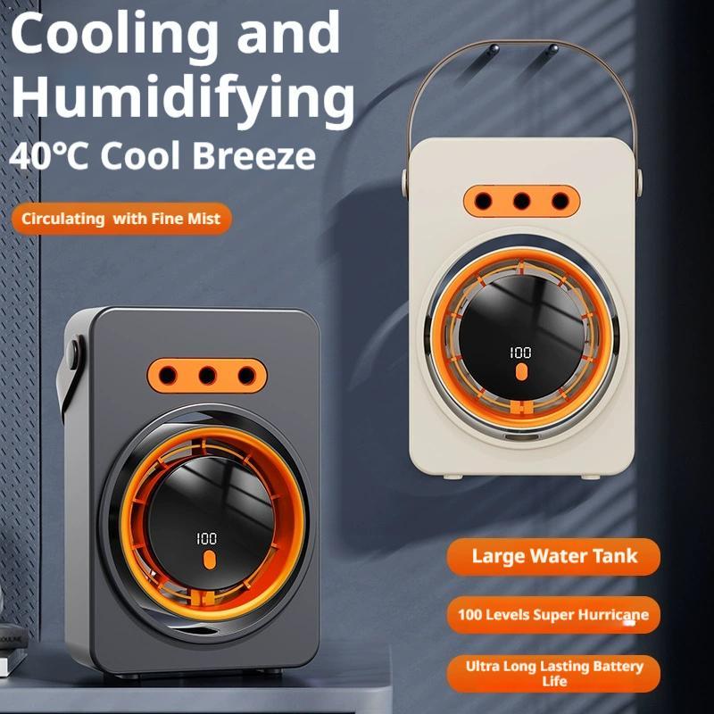 Table Fan 5 Adjustable Wind Sp - Outdoor Camping Misting Fan ulasan dan harga