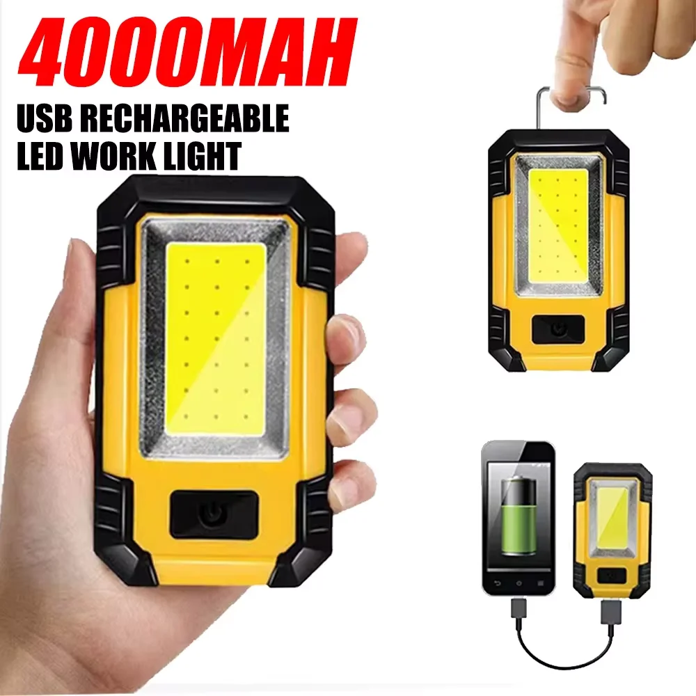 Portable 4000MaH Rechargeable  - Outdoor Camping Light Portable ulasan dan harga