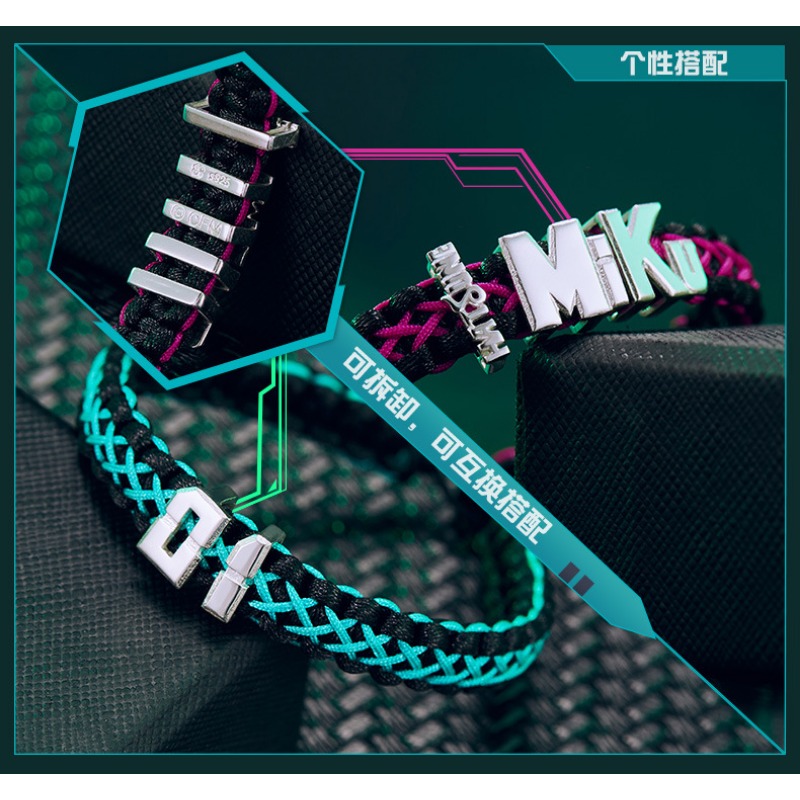 Hatsune Miku Anime Hand Rope w - Paracord Bracelet ulasan dan harga