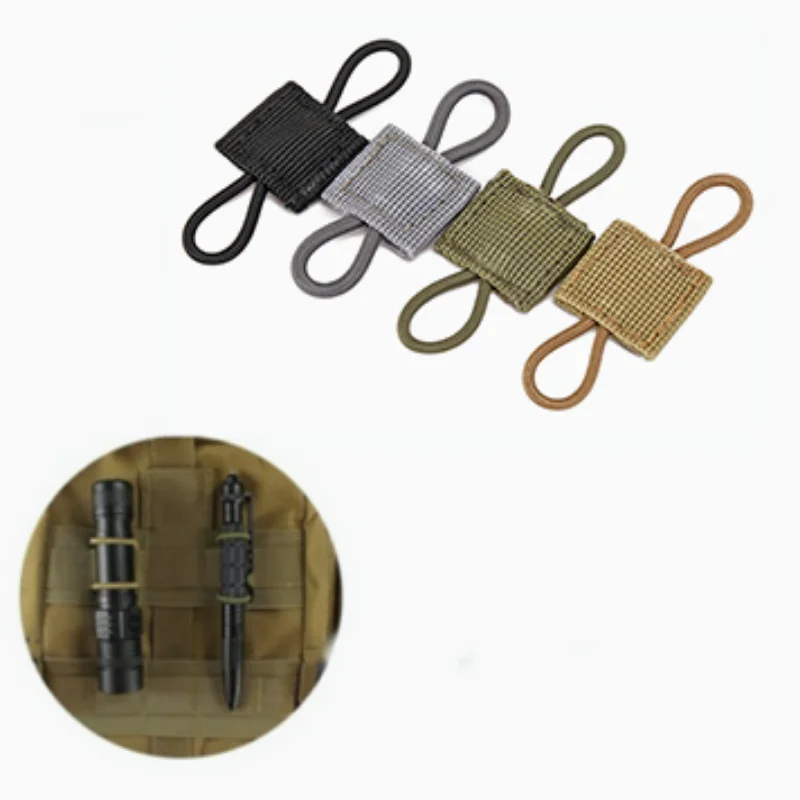 10PCS MOLLE Elastic Band Bag B - Outdoor Camping Youtube ulasan dan harga