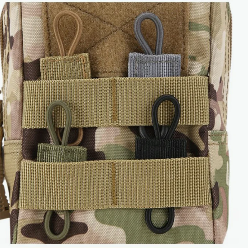 10PCS MOLLE Elastic Band Bag B - Outdoor Camping Youtube ulasan dan harga