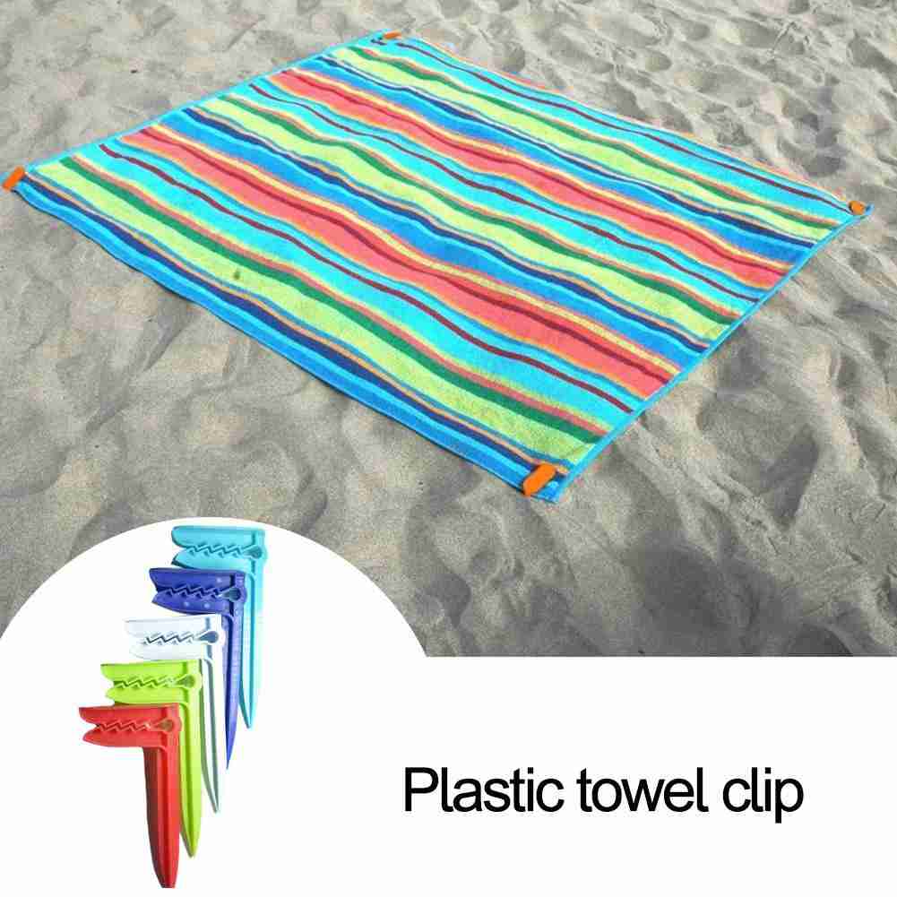 10PCS Beach Towel Clip Camping - Outdoor Camping Rugs ulasan dan harga