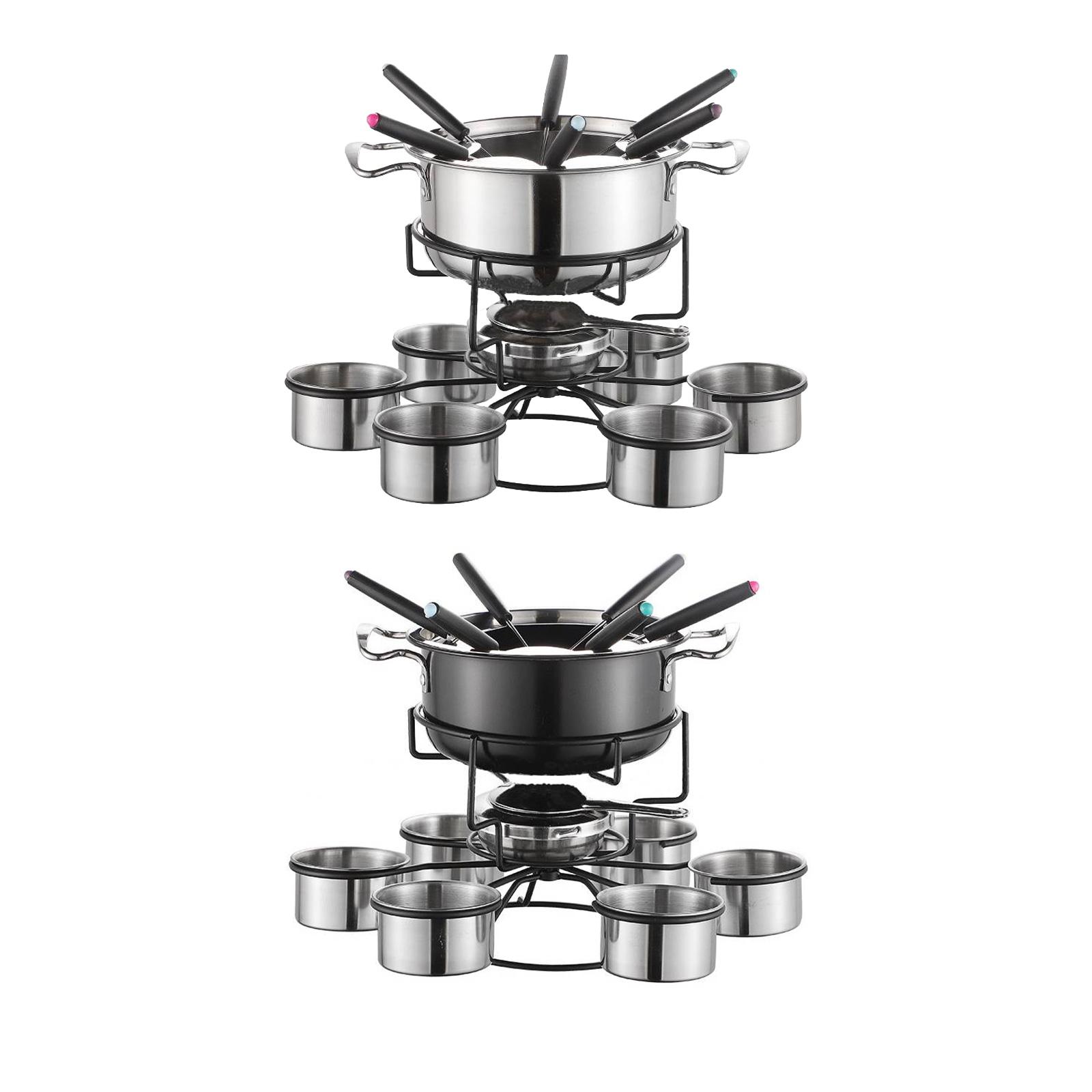 Fondue Pot Set Cooking Stove T - Camp Cooking Set ulasan dan harga