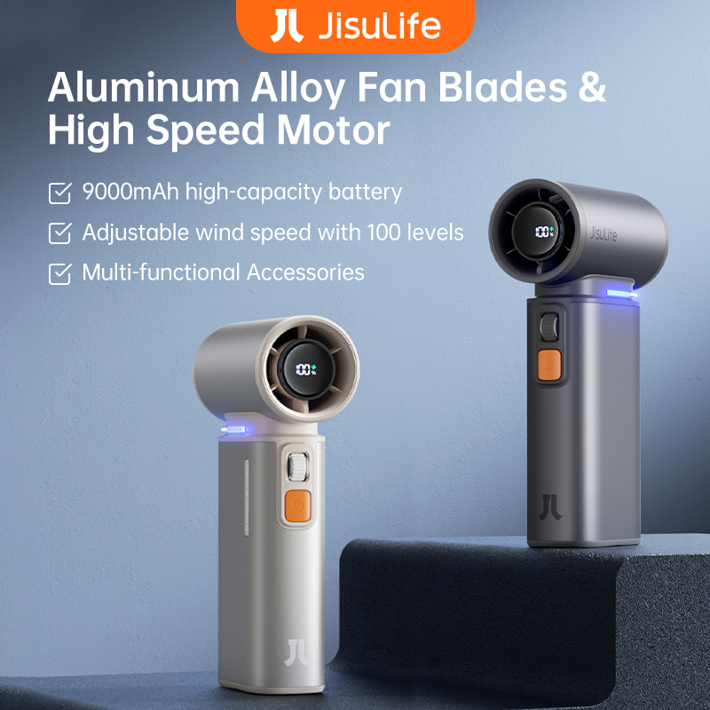 JISULIFE Portable Turbo Handhe - Outdoor Camping Misting Fan ulasan dan harga