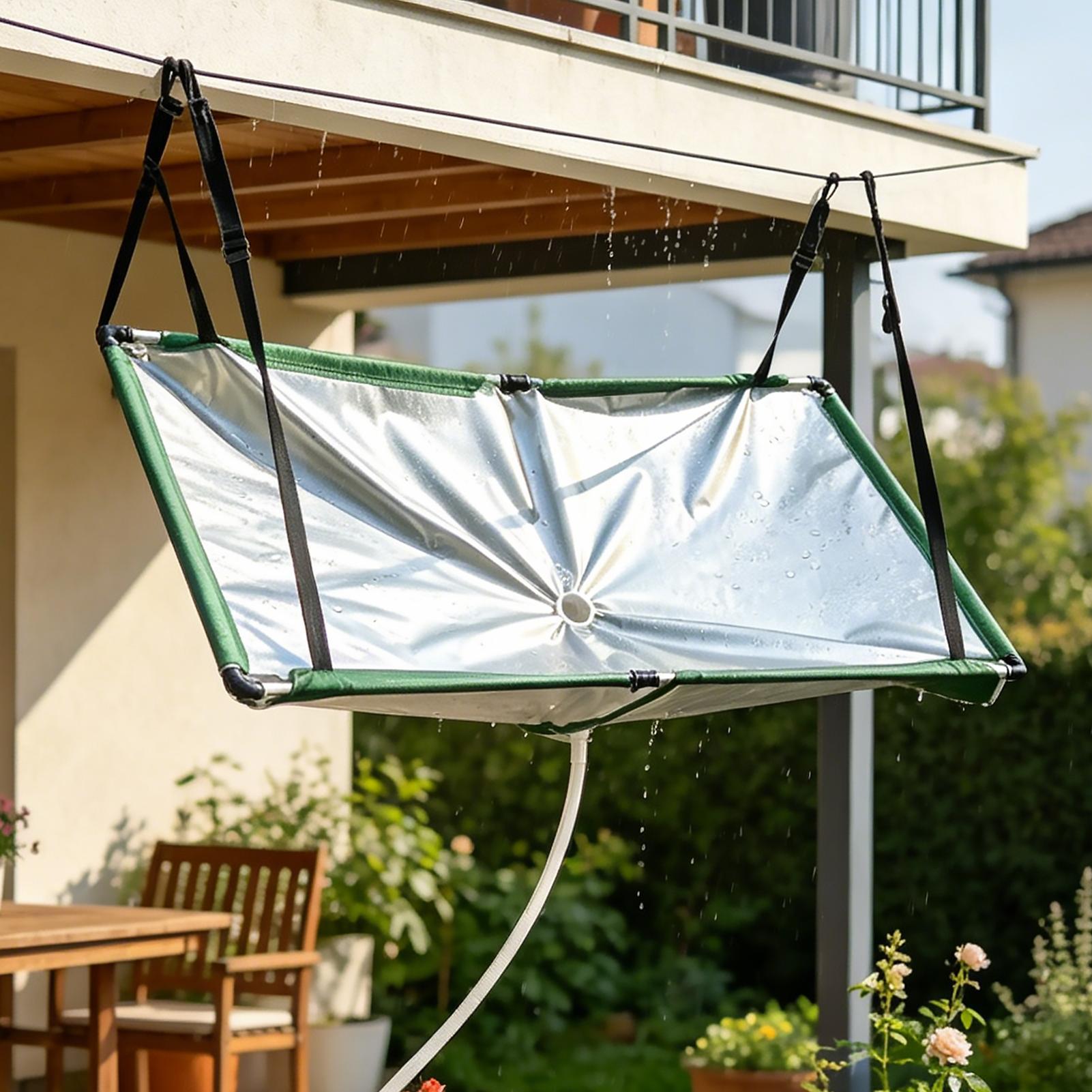 Water Harvester Cloth With Hos - Outdoor Camping Water Filter ulasan dan harga