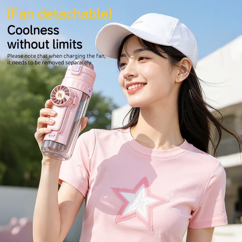 Summer 2‑In‑1 Mist Fan Water B - Outdoor Camping Misting Fan ulasan dan harga