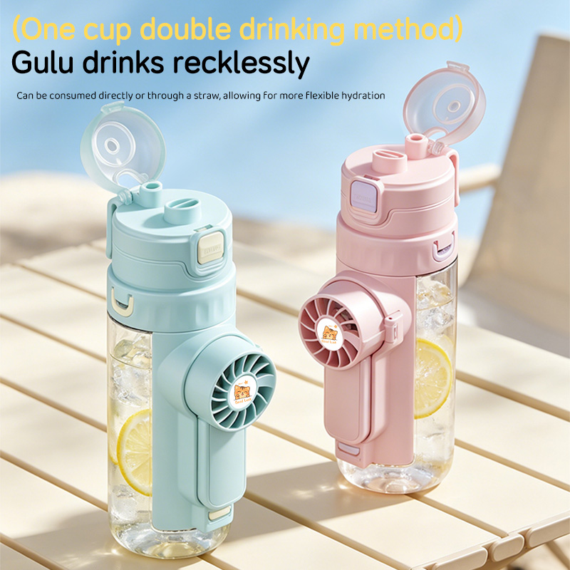 Summer 2‑In‑1 Mist Fan Water B - Outdoor Camping Misting Fan ulasan dan harga
