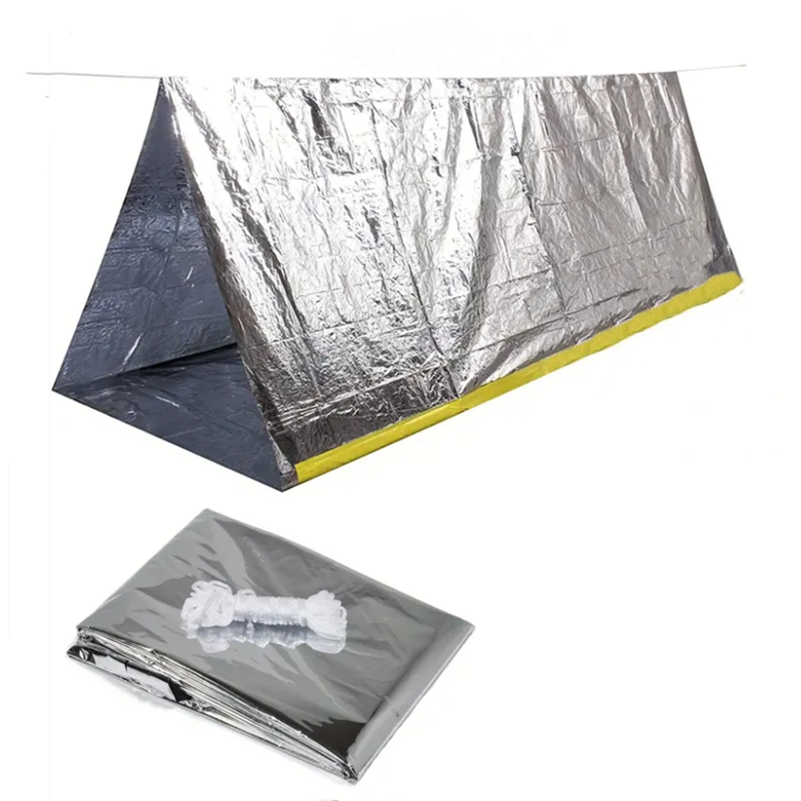 Emergency tent, Waterproof 2 P - Outdoor Camping Youtube ulasan dan harga
