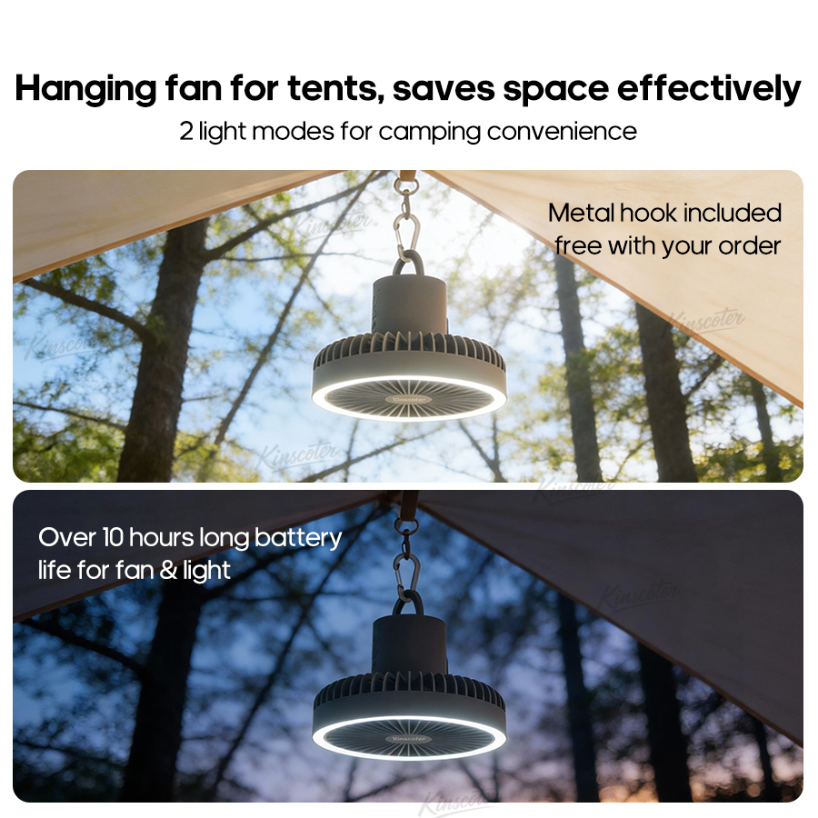 10000mAh 4000mAh Camping Fan R - Outdoor Camping Misting Fan ulasan dan harga