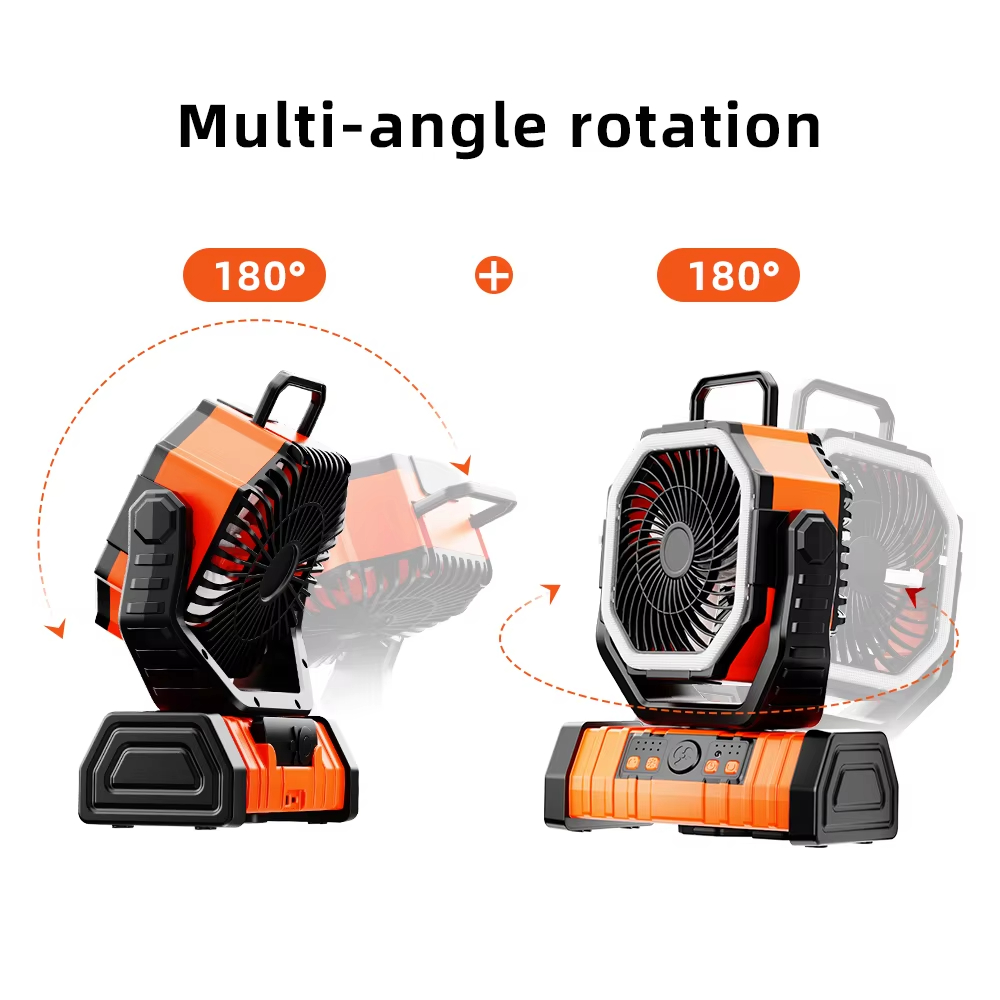 20000mAh Battery Operated Fan  - Outdoor Camping Misting Fan ulasan dan harga
