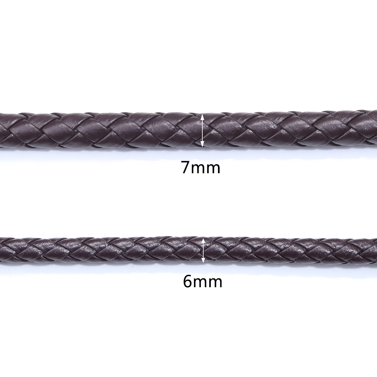 5 Yards/lot 6/7mm Braided Leat - Paracord Bracelet ulasan dan harga