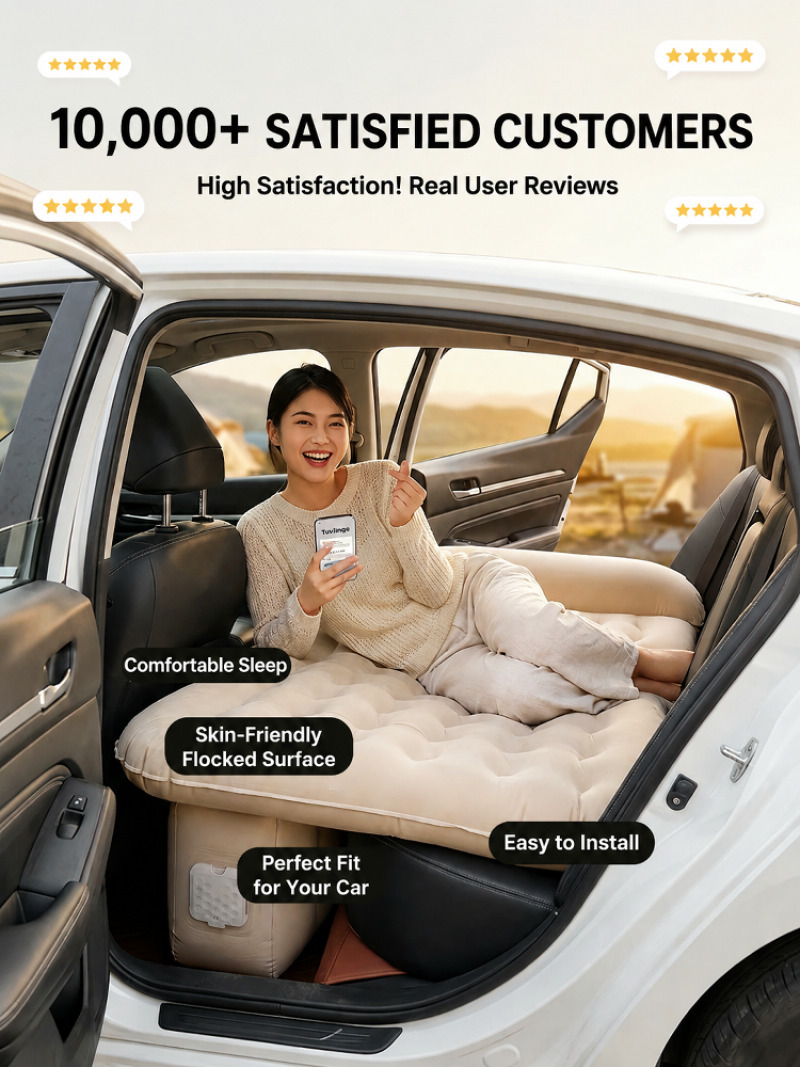 Universal Car Air Mattress Ele - Outdoor Camping Carpet ulasan dan harga