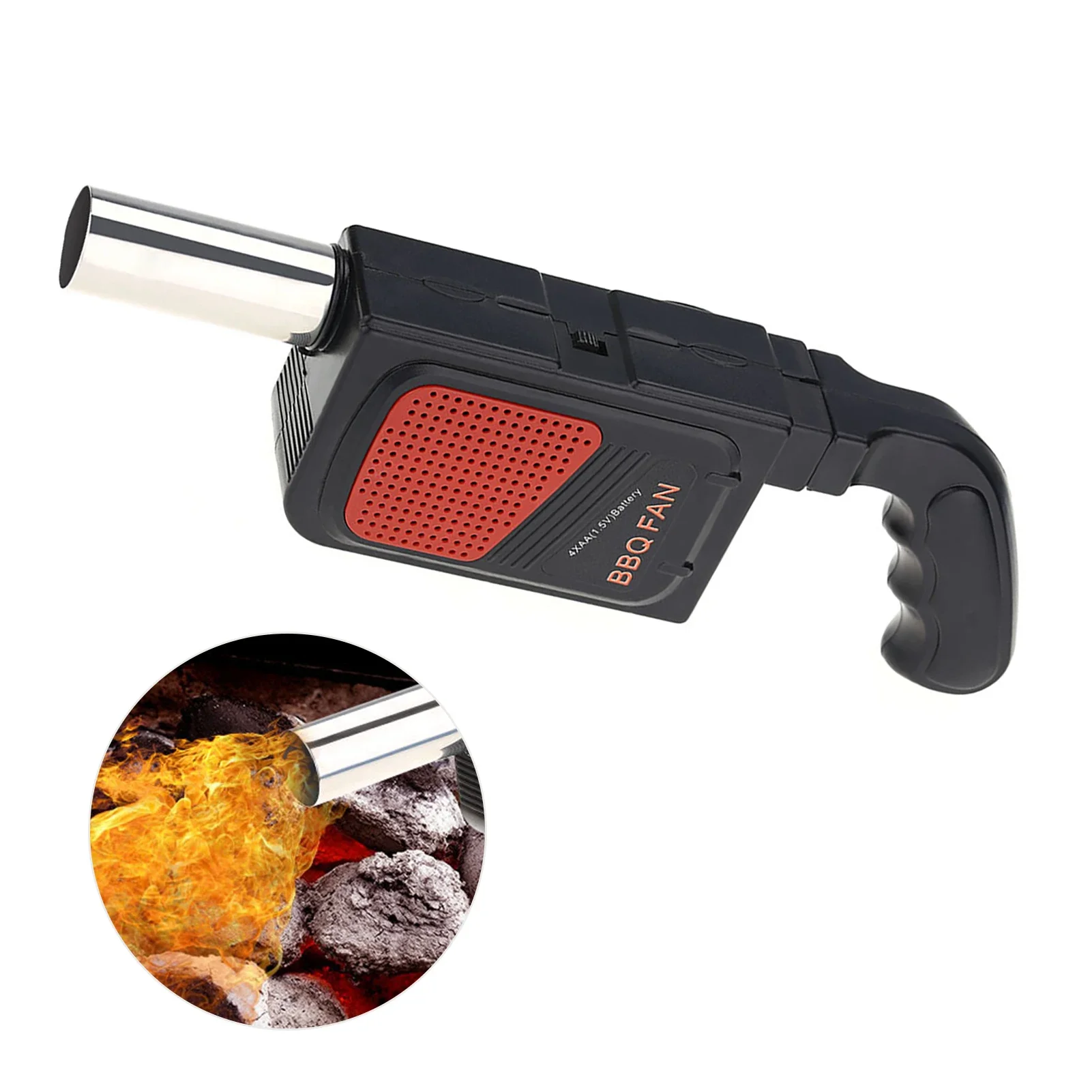 Portable Handheld Electric BBQ - Outdoor Camping Ventilator ulasan dan harga
