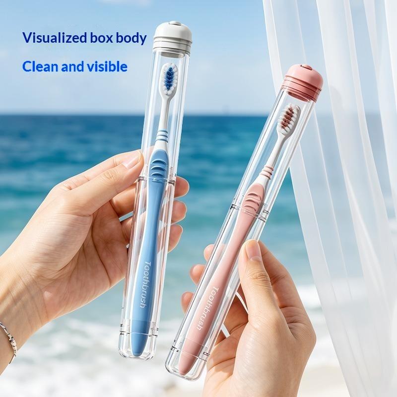 Portable Toothbrush Holder Box - Outdoor Camping Stores ulasan dan harga