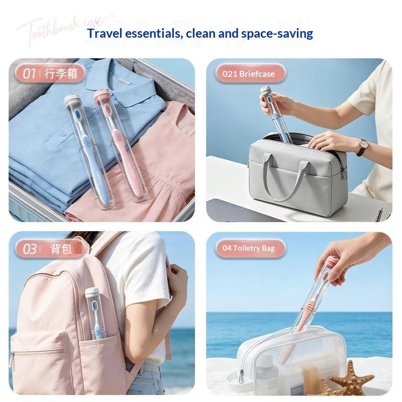 Portable Toothbrush Holder Box - Outdoor Camping Stores ulasan dan harga