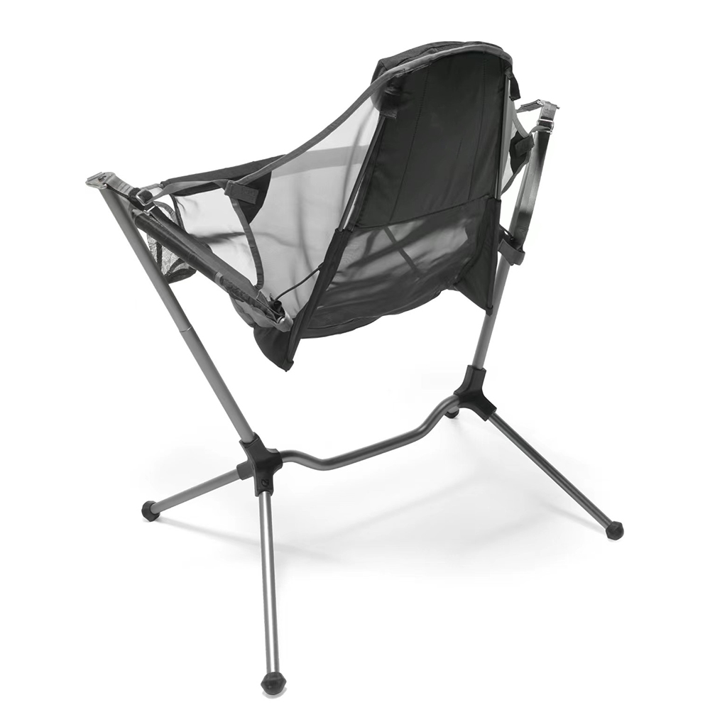 Portable Aluminum Beach Foldin - Outdoor Camping Rocking Chair ulasan dan harga