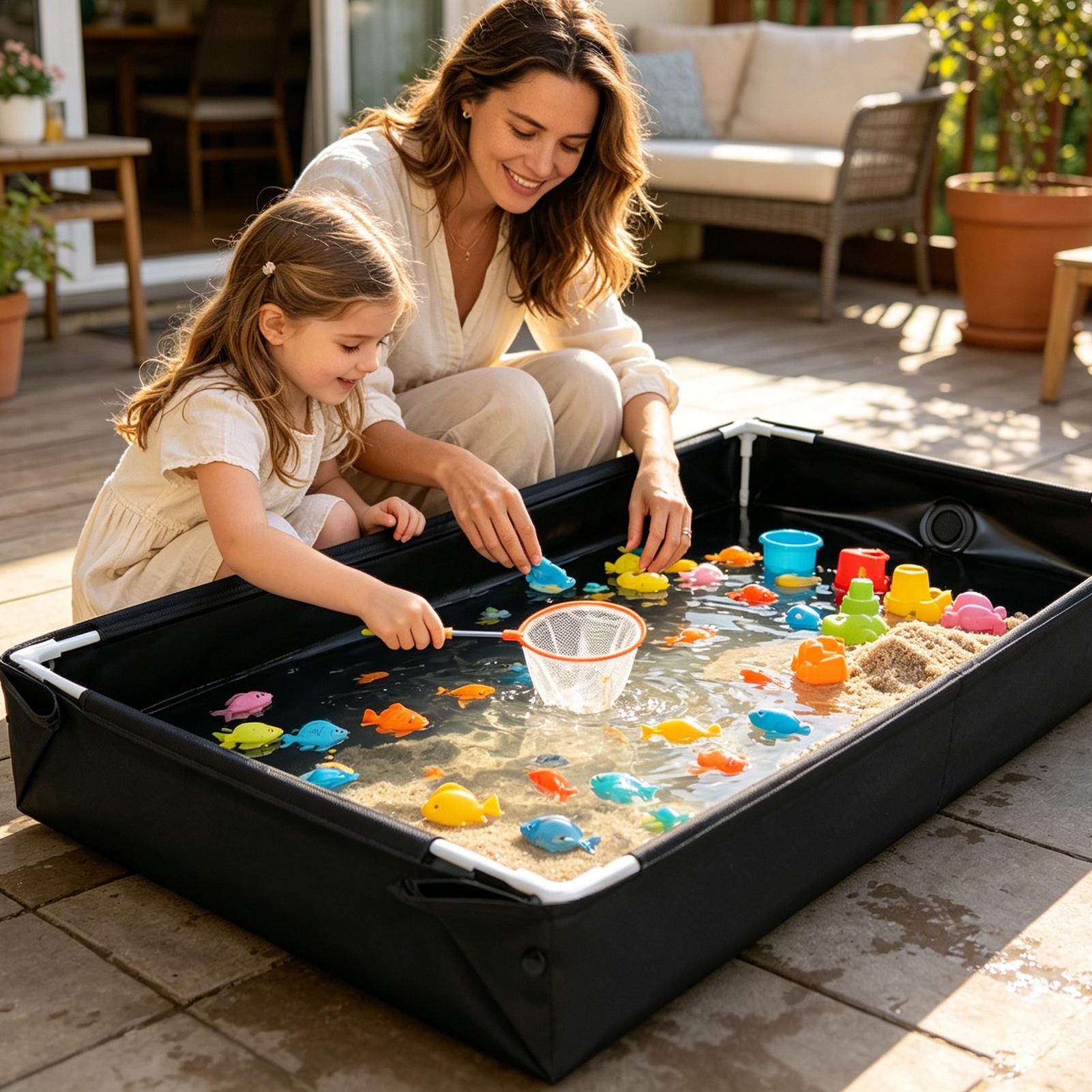 Outdoor water play and sand po - Outdoor Camping For Kids ulasan dan harga