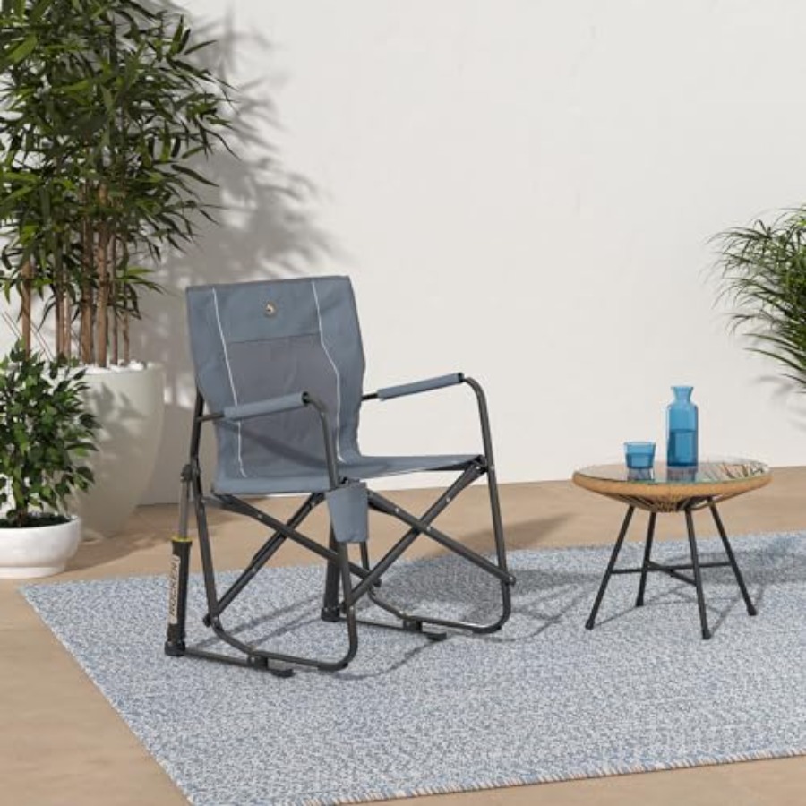 Freestyle Rocker Camping Chair - Outdoor Camping Rocking Chair ulasan dan harga